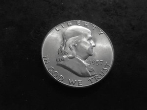 1957 Franklin Half Dollar