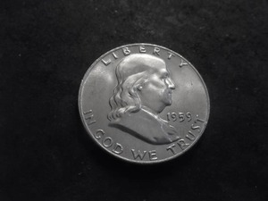 1959 D Franklin Half Dollar