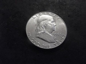 1963 D Franklin Half Dollar