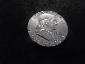 1963 D Franklin Half Dollar