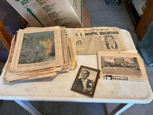 lot 218 image: Old Grand Forks Newspapers & Lawrence Welk Photo