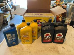 lot 52 image: 8 Unopened Quarts Motor Oil