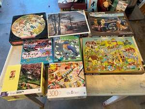 lot 73 image: Puzzles