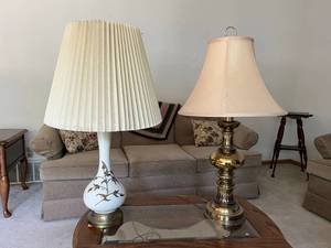lot 168 image: Lamps