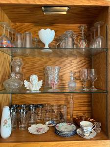 lot 182 image: Everything on 3 Shelves