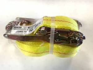 New 2x27 Ratchet Tie Down with Hooks