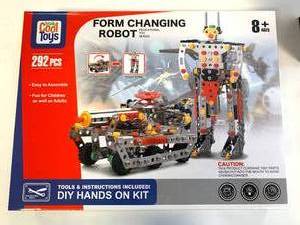 New 292 Piece Robot Erector Toy