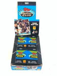 Unopened Box 1991 Topps Hockey Cards 36 Packs