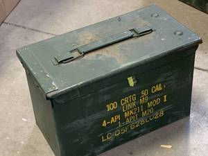Genuine Military .50 Ammo Can