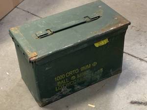 Genuine Military .50. Cal Ammo Can