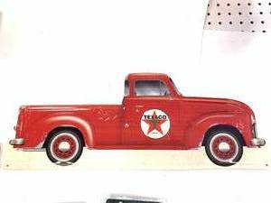 Texaco Metal Truck Sign. 22 Inches Long