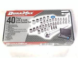 New Duramax 40 Piece Socket Set