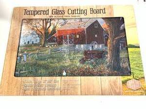 New Country Scene Cutting Board