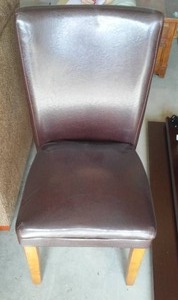 lot 217 image: Armless Side Chair.