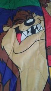 lot 82 image: Tazmanian Devil Blanket And Bed Spread