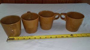 lot 86 image: (4) 1961 Military Cups Excellent