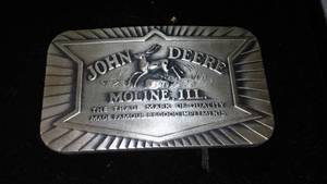 lot 184 image: John Deere Belt Buckle Trademark