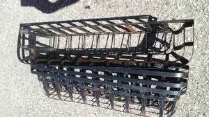 lot 241 image: (5) Metal Window Baskets