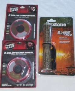 lot 244 image: Camo Paint And Deer Call. New