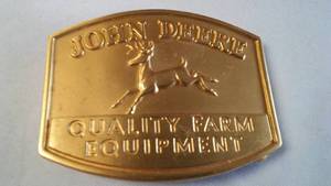 lot 302 image: John Deere Belt Buckle 1950 Trademark 31736000