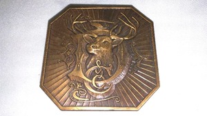 lot 340 image: John Deere Belt Buckle Trademark