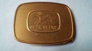 lot 342 image: John Deere Belt Buckle 1956 Trademark 40486000