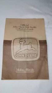 lot 358 image: John Deere Belt Buckle Collectors Guide