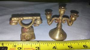 lot 329 image: Brass Miniature