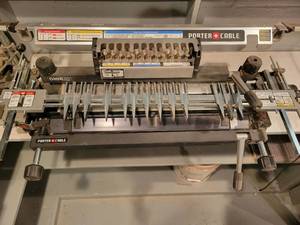 Porter Cable Omnijig Joinery System with accessories. Model 77240.