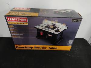 Craftsman Benchtop Router Table