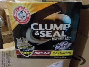2 - 19 lb. Boxes Arm and Hammer Clu...
