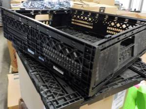 2 Collapsible Plastic Crates...
