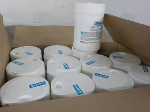 2 Cases Glean Cide Wipes...
