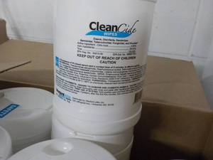 2 Cases Glean Cide Wipes...