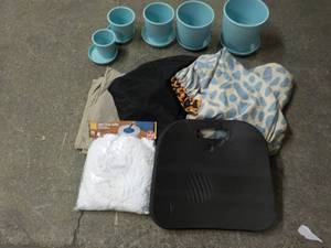 Seat Cushions, Sheets, Spin Mops, a...