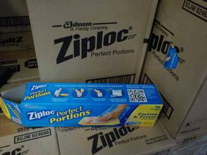 Case of 12 Boxes Ziploc Perfect Por...