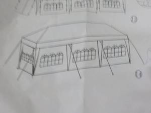 Event Tent opened box...
