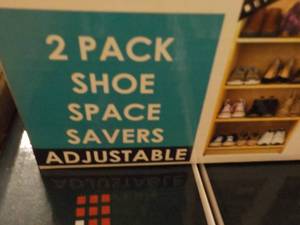 Case of 12 - 2 Pack Shoe Space Save...
