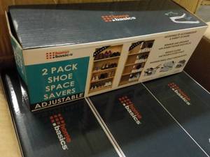 Case of 12 - 2 Pack Shoe Space Save...