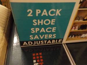 Case of 12 - 2 Pack Shoe Space Save...