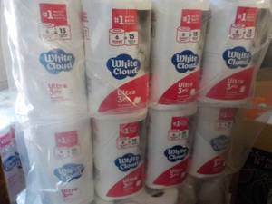 48 Rolls White Cloud Ultra 3 ply To...