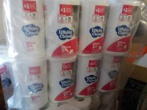 48 Rolls White Cloud Ultra 3 ply To...