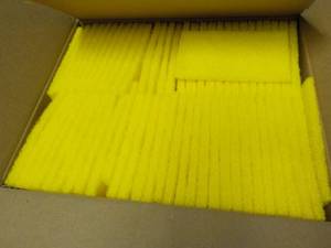 Case of 60 - 3 x 5 Cleaning Pads...
