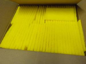Case of 60 - 3 x 5 Cleaning Pads...