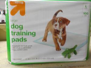 Pkg of 100 Large Dog Training Pads...
