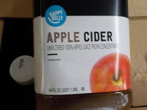 8 - 64 oz Bottles 365 Apple Cider...