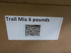 6 lbs. Trail Mix...