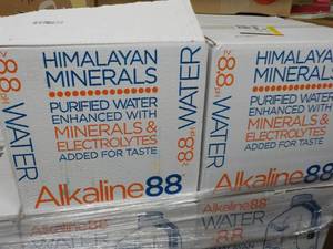 2 Cases Alkaline 88 Purified Water...
