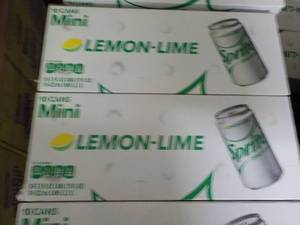 6 - 10 Packs Sprite Lemon-Lime Mini...