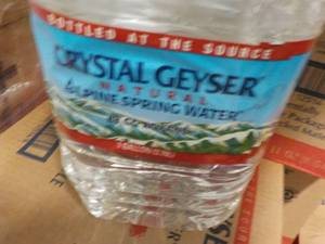 2 Cases 12 Gallon Crystal Geysar Al...